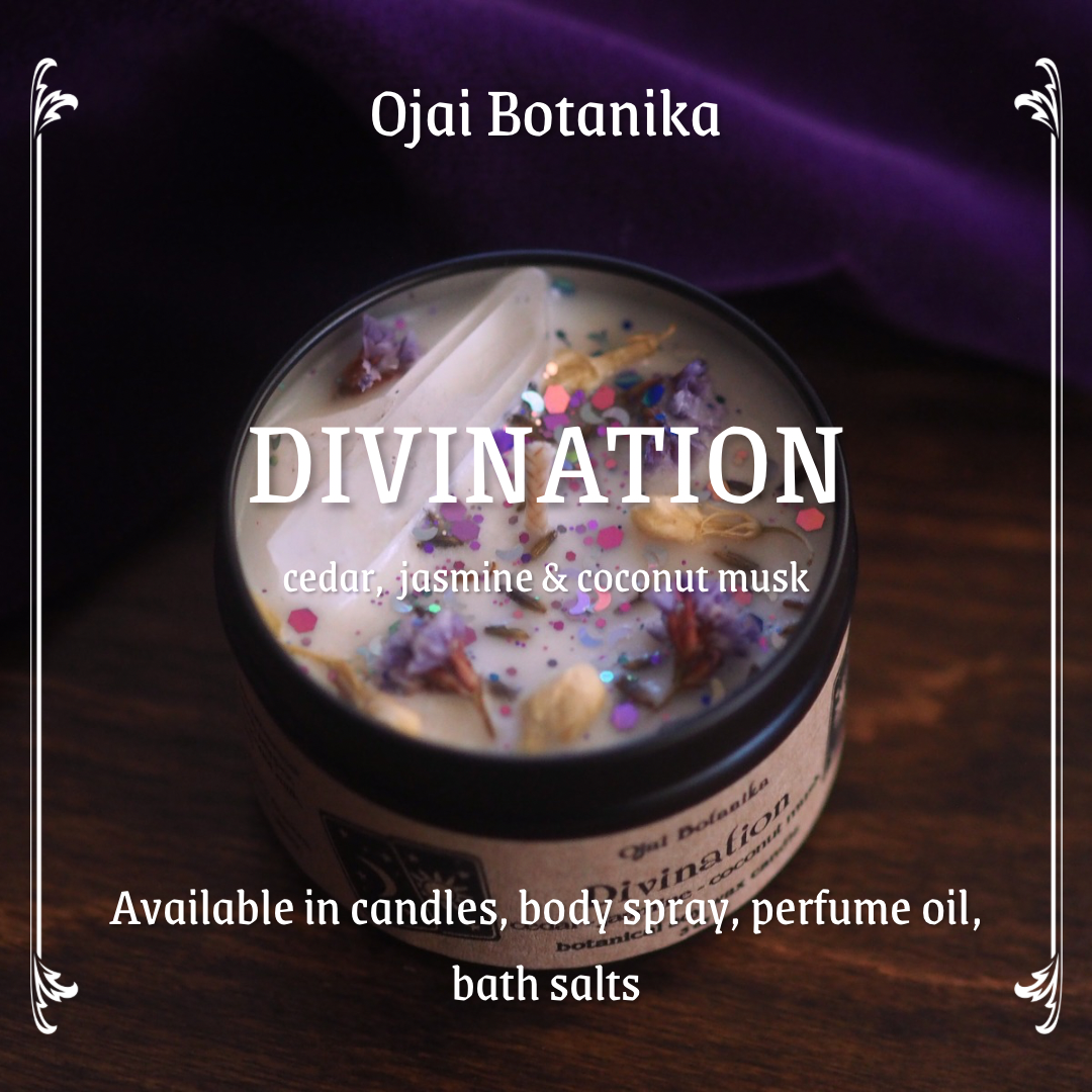 Divination - Cedar, Jasmine & Coconut Musk - Preorder Choose Your Product