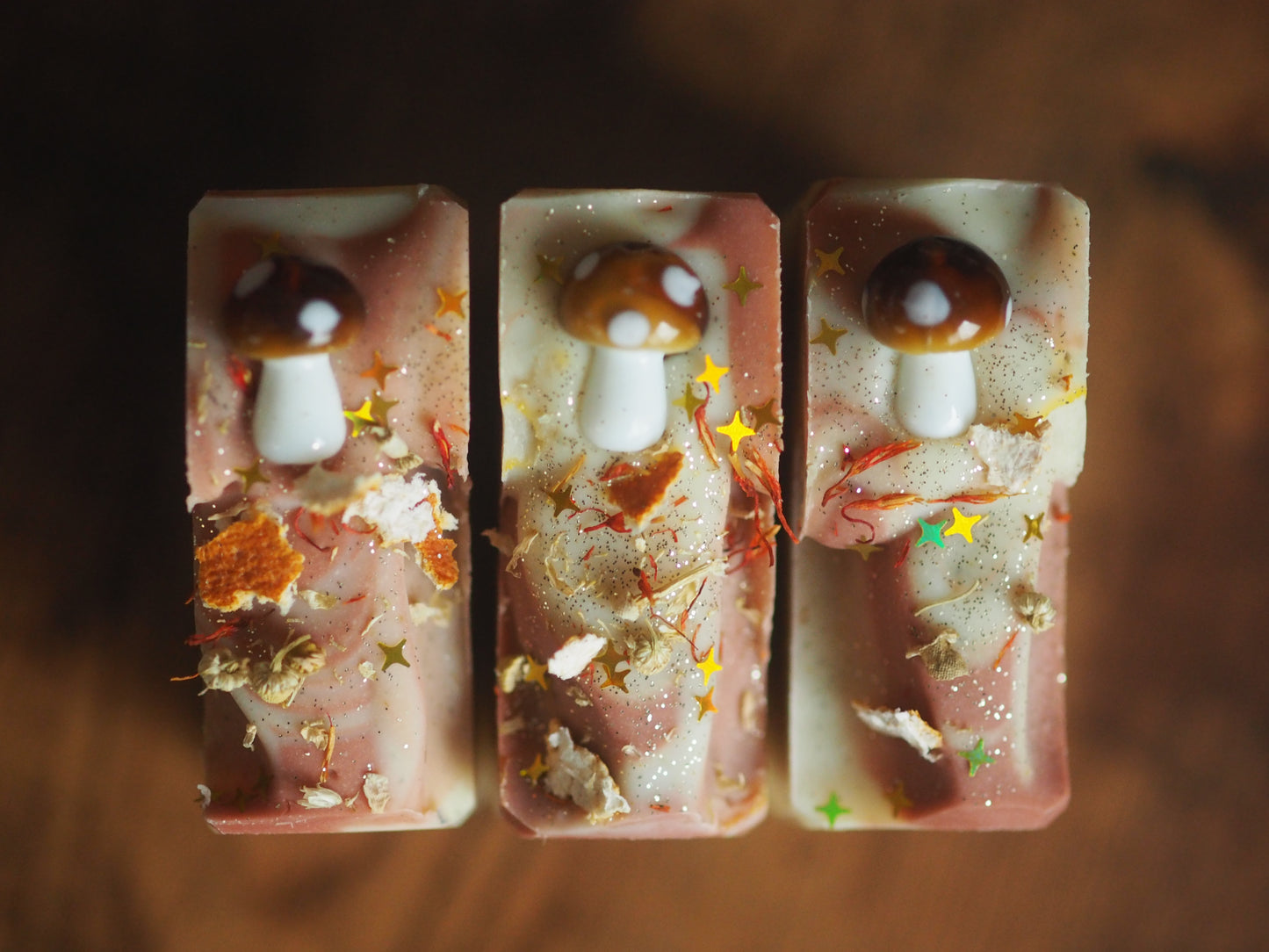 Fairy Realm - Blood Orange, Lemon, Pink Grapefruit - Handcrafted Vegan Soap