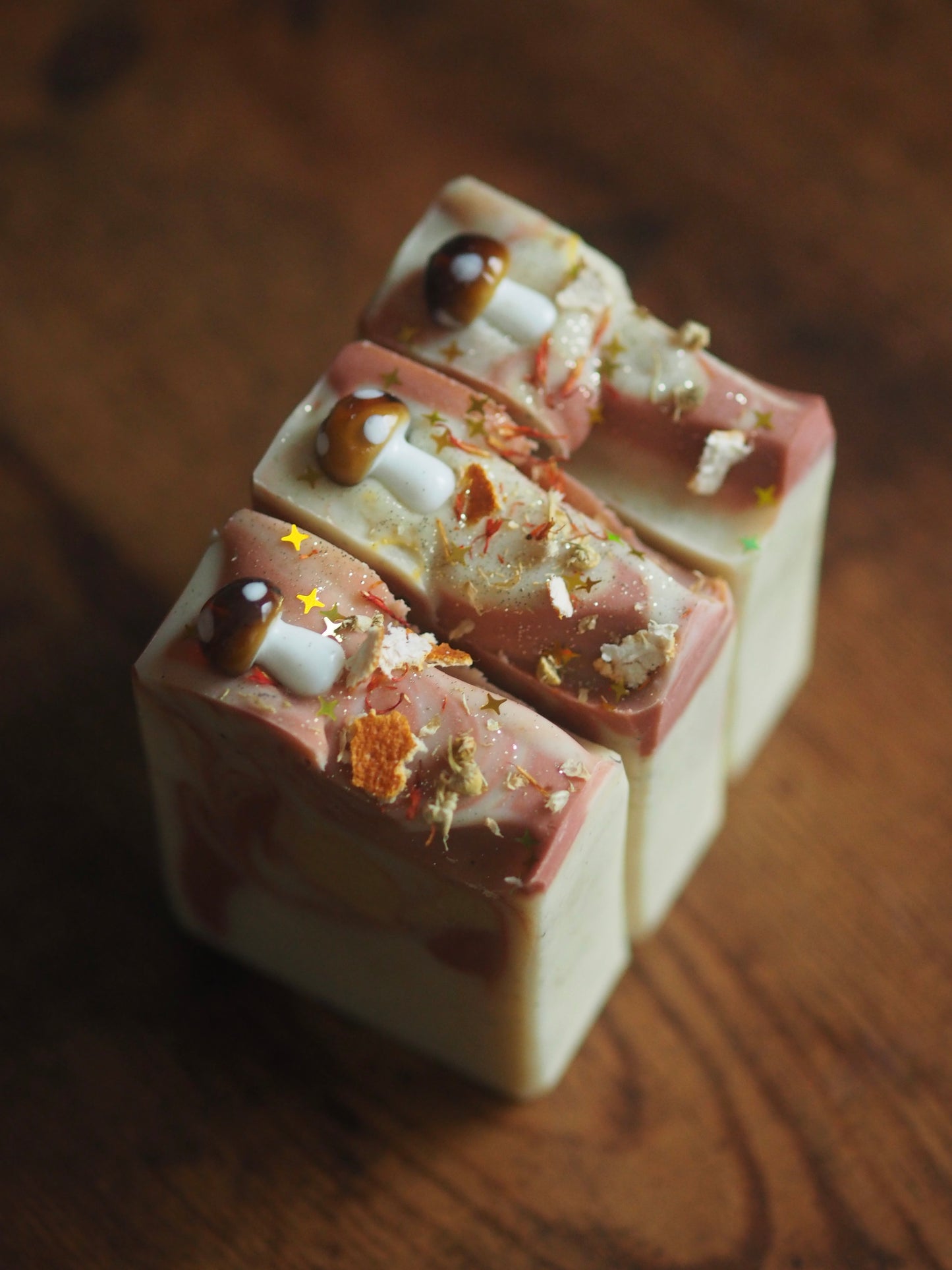 Fairy Realm - Blood Orange, Lemon, Pink Grapefruit - Handcrafted Vegan Soap