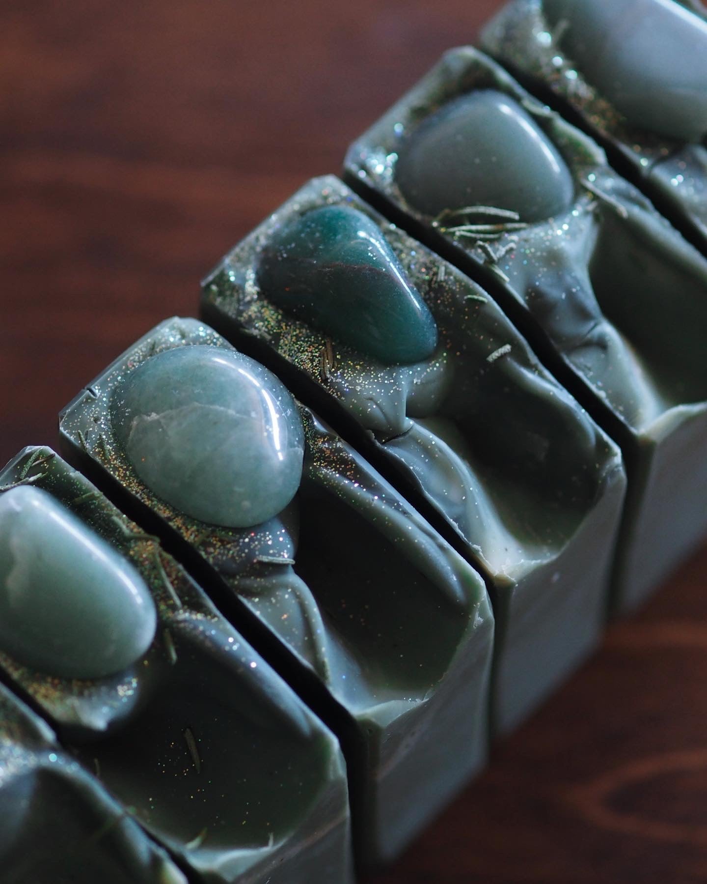 Green Witch - Oakmoss, Amber, Lavender & Aventurine - Preorder Choose Your Product