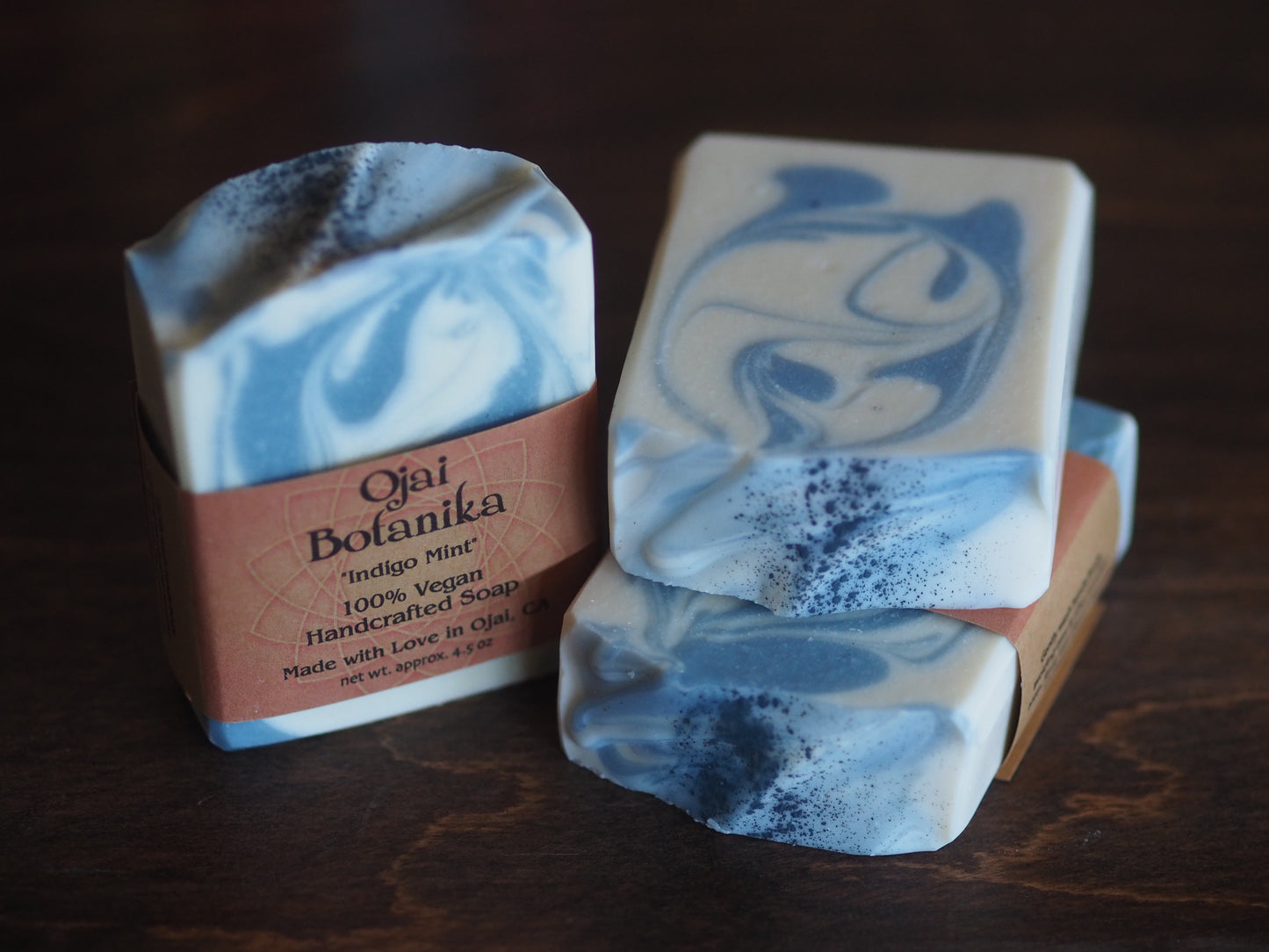 Indigo Mint - Peppermint & Indigo Root - Artisan Natural Soap
