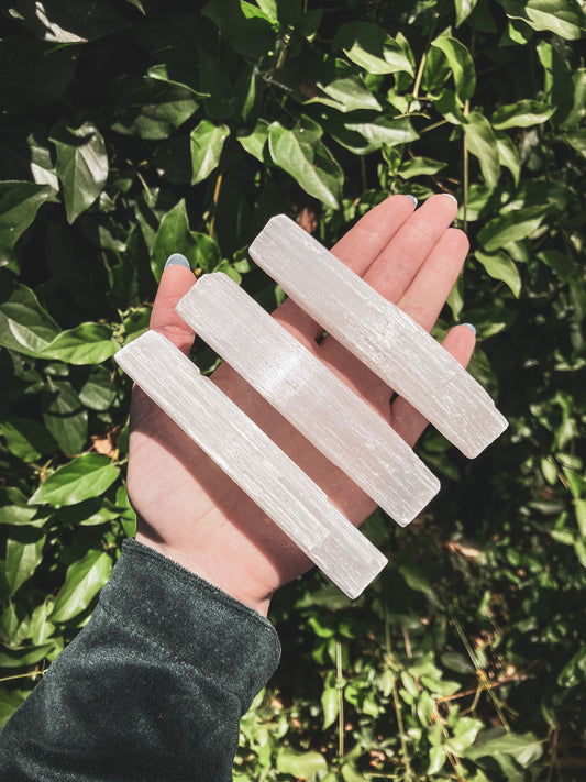 Selenite Wands - Energy Cleansing Crystal