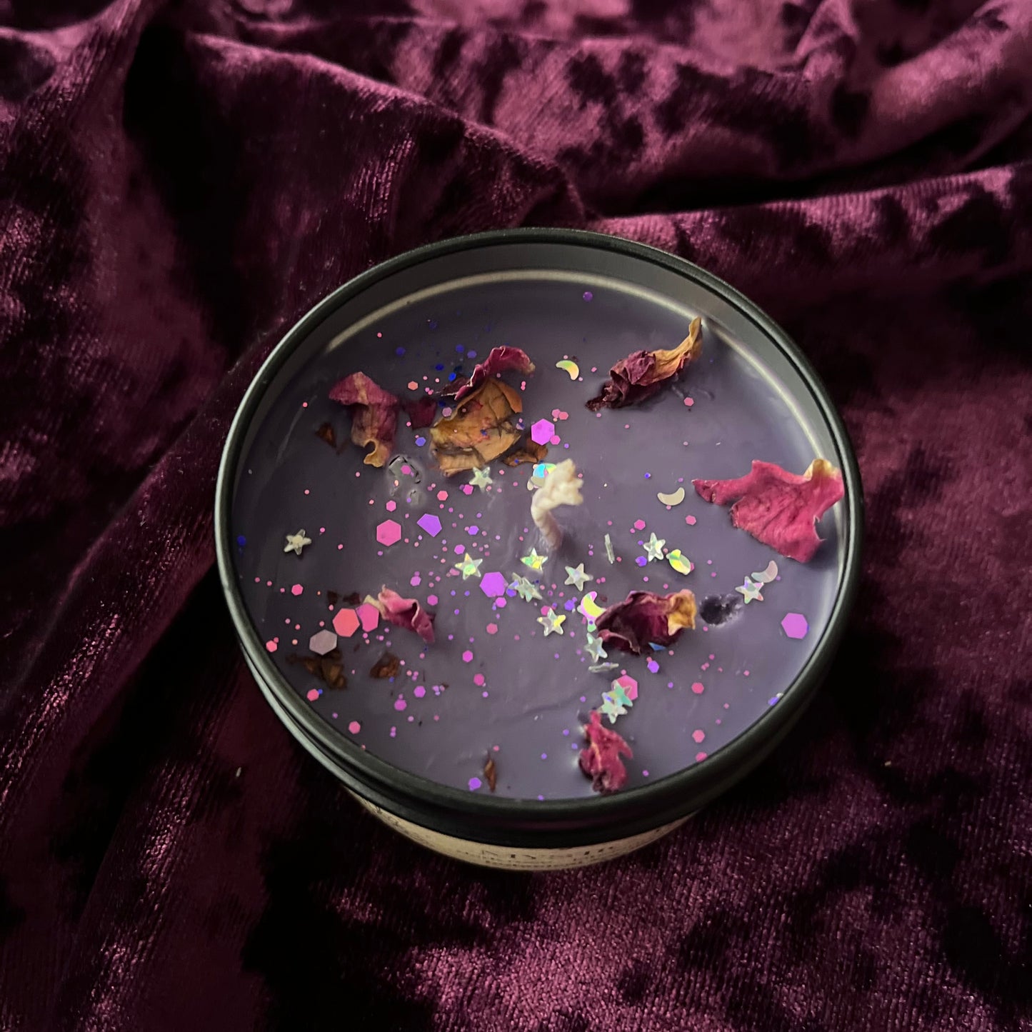 Mystic Rose - Dark Rose, Patchouli, Oud - Handmade Soy Candle - Limited Edition