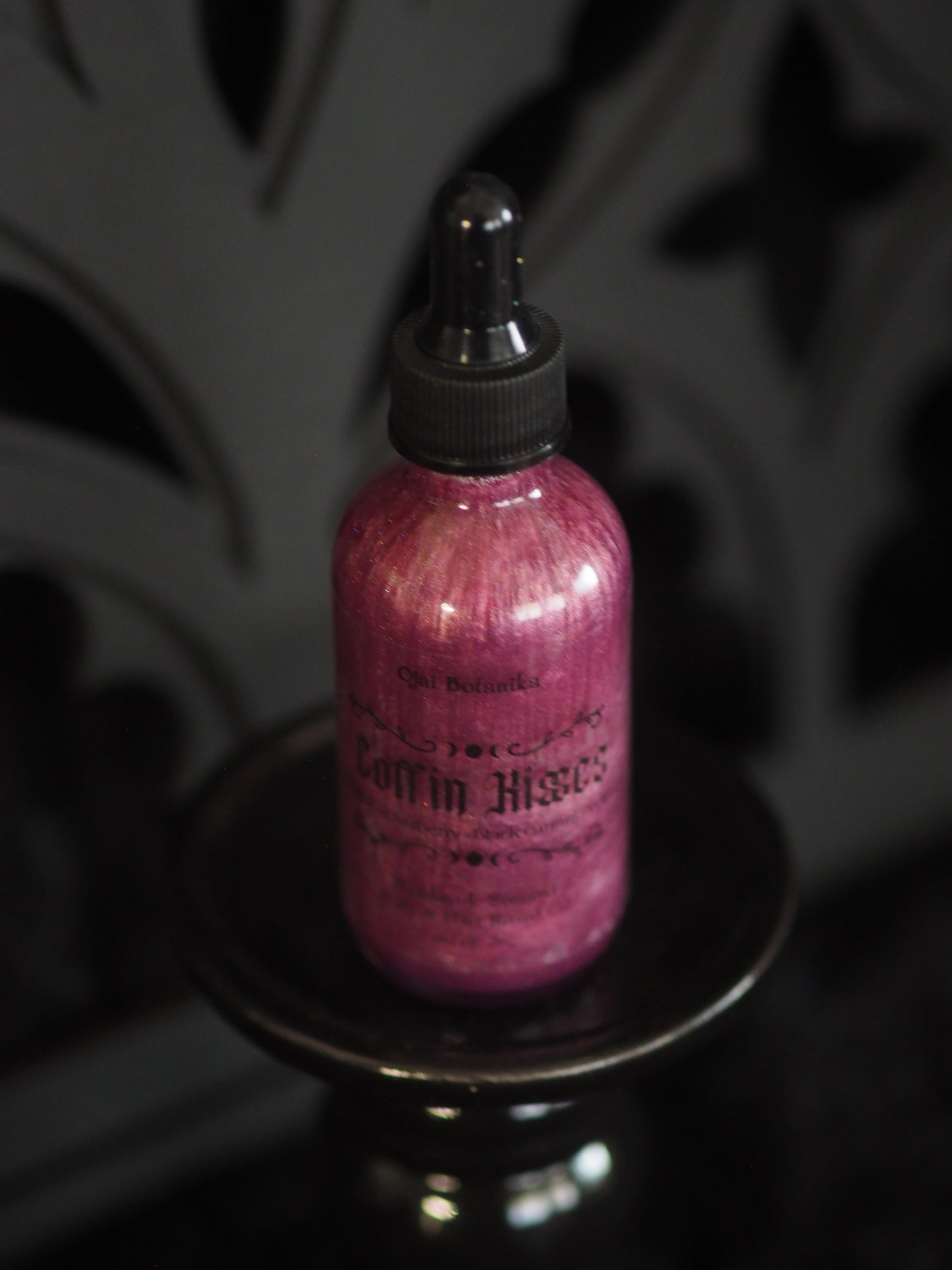 Coffin Kisses - Vanilla, Strawberry, Black Currant, Jasmine & Velvet - Candle, Body & Hair Oil and Body & Hair Spray