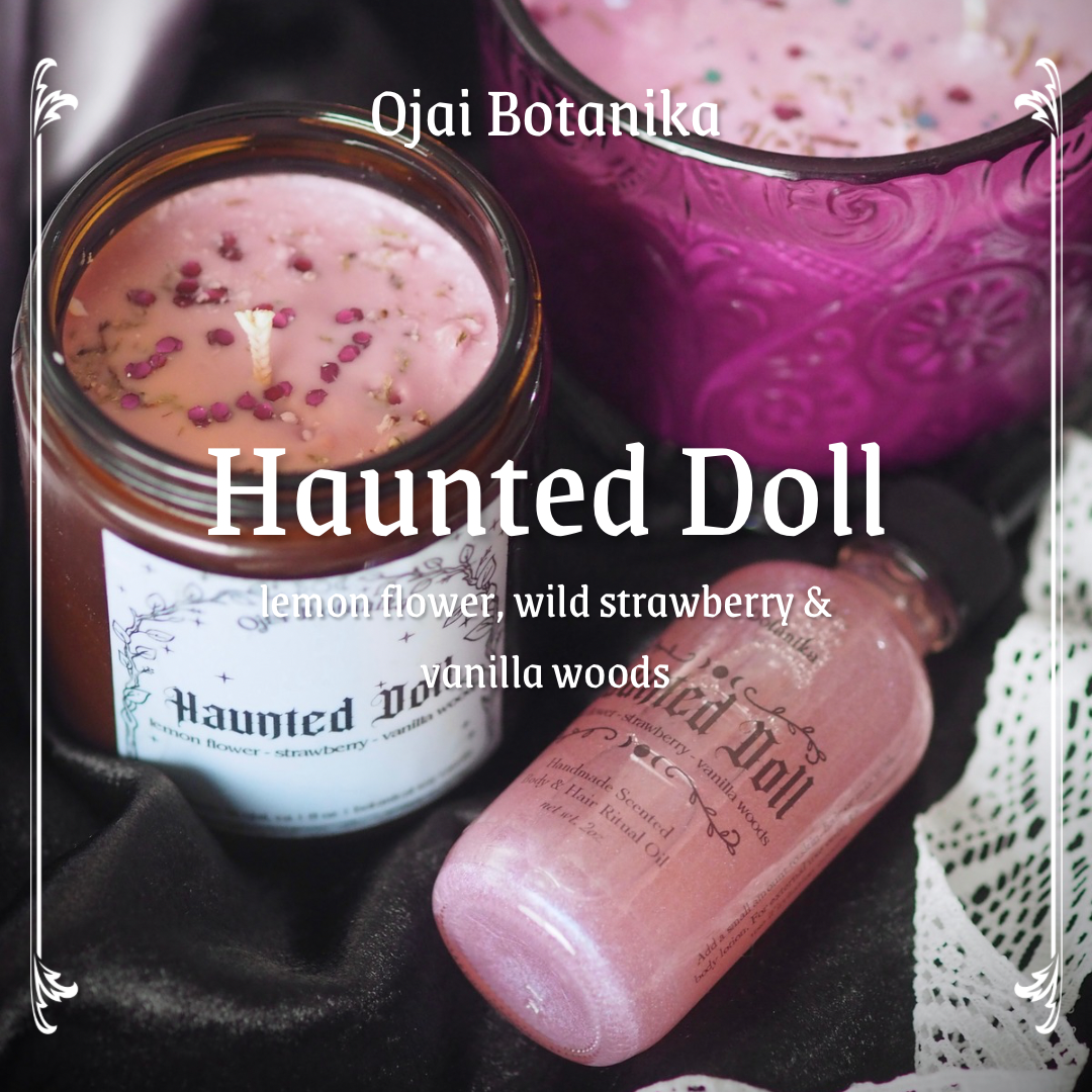 *PREORDER* Haunted Doll Limited Edition Scent - Strawberry, Lemon Flower, Vanilla Woods