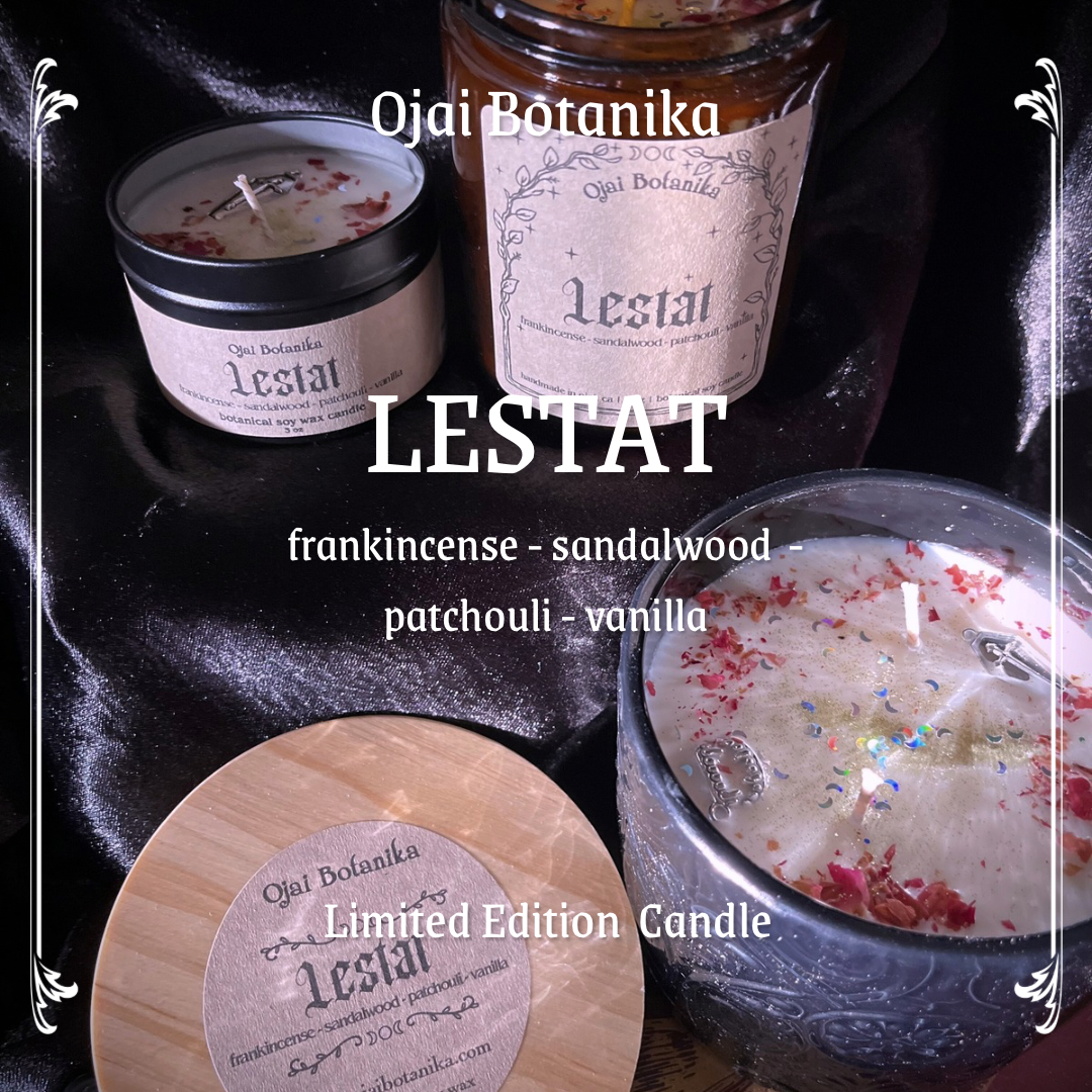 Lestat Limited Edition Candle - Frankincense, Sandalwood, Patchouli, Vanilla