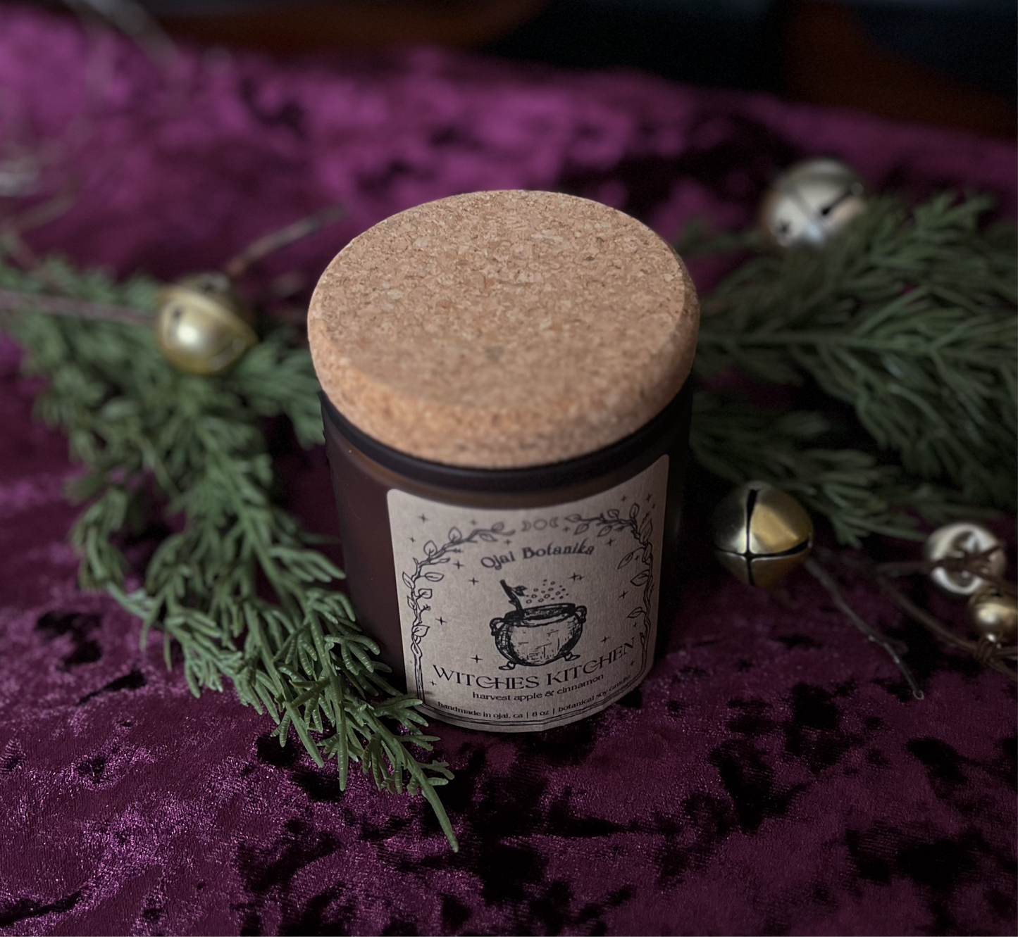 Witches Kitchen - Harvest Apple & Cinnamon - Handmade Soy Candle - Limited Edition