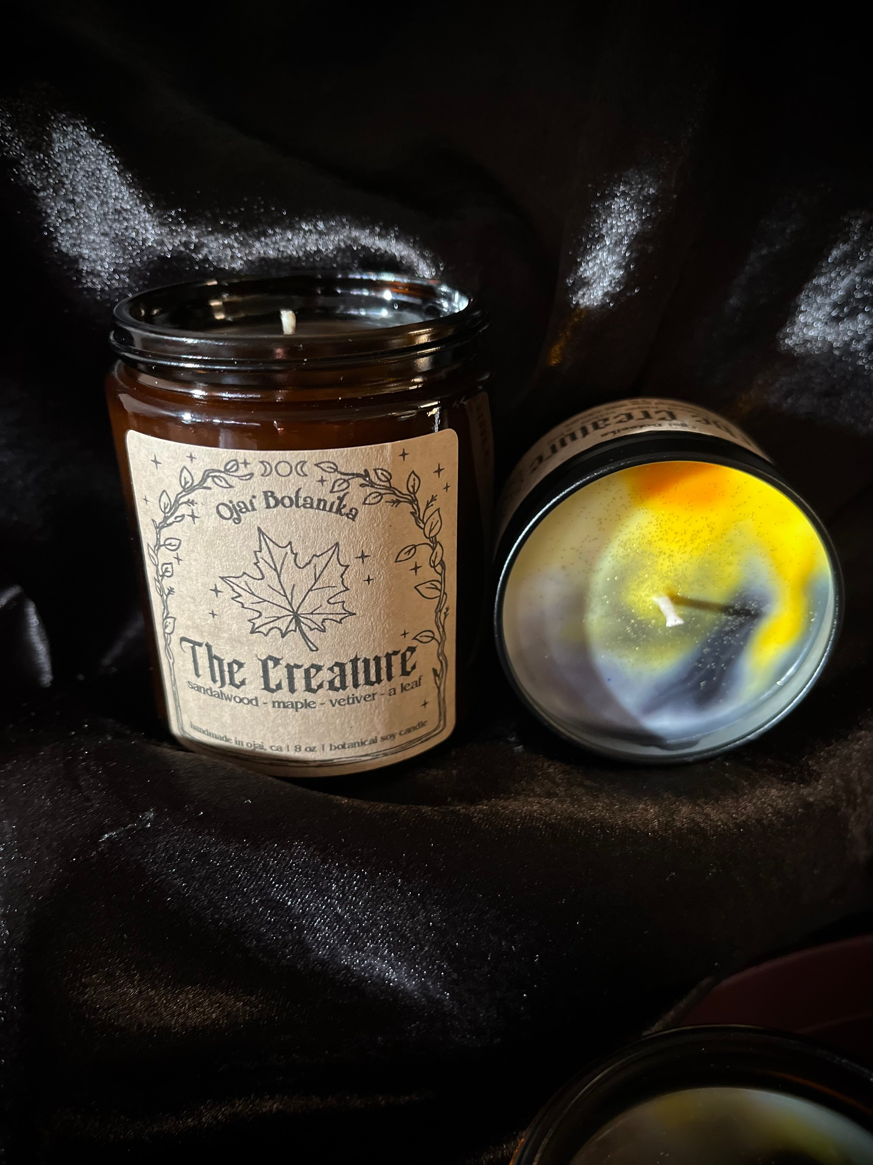 琥珀 ⑯⑰ The Creature Frankenstein Inspired Limited Edition Candle