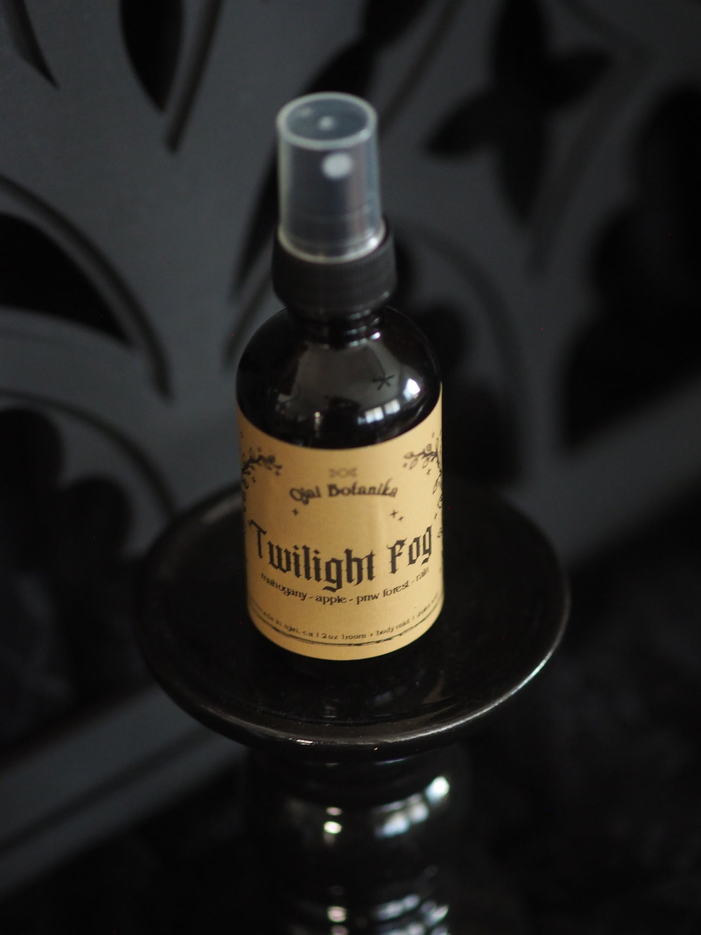 Twilight Fog - Mahogany, Red Apple, Fog, Rainy Forests - Candle, Body & Hair Oil and Body & Hair Spray