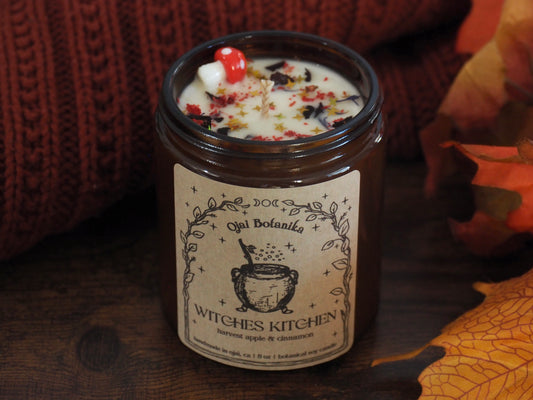 Witches Kitchen - Harvest Apple & Cinnamon - Handmade Soy Candle - Limited Edition