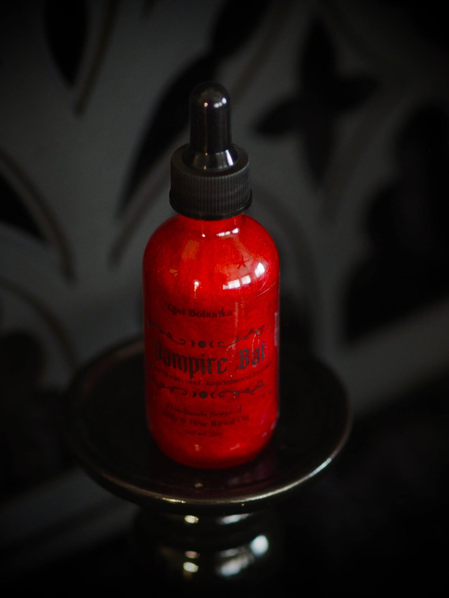 Vampire Bat - Dragons Blood, Sandalwood, Incense Smoke - Candle, Body & Hair Oil and Body & Hair Spray