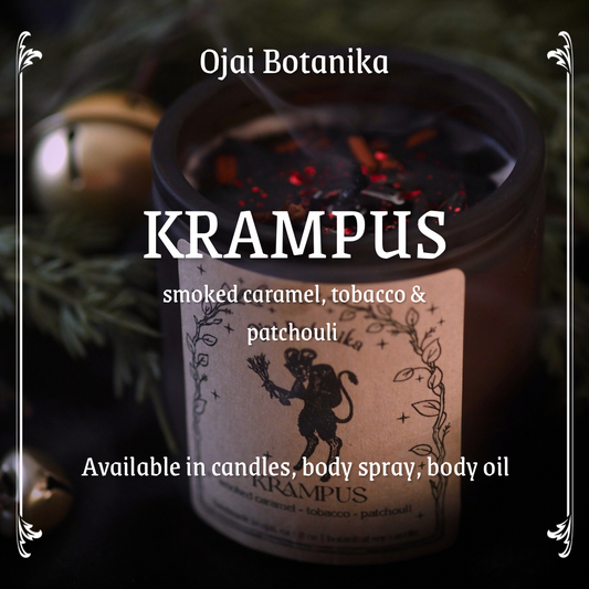 Krampus - Smoked Caramel, Tobacco & Patchouli - Preorder Choose Your Product