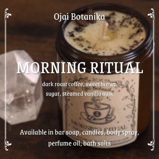 Morning Ritual - Dark Roast Coffee & Sweet Vanilla - Preorder Choose Your Product