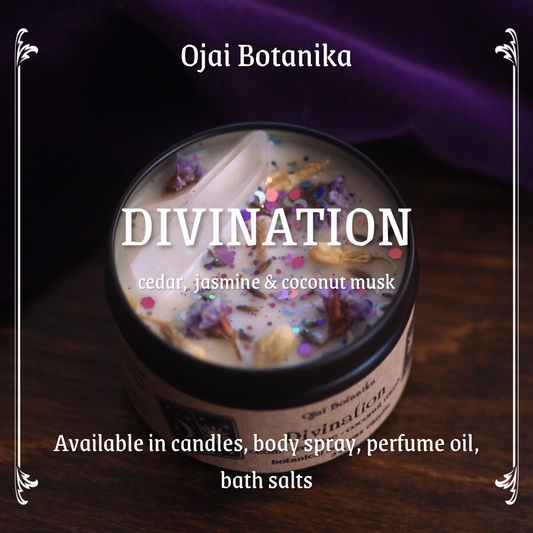 Divination - Cedar, Jasmine & Coconut Musk - Preorder Choose Your Product