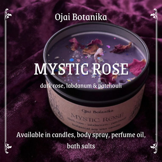 Mystic Rose - Dark Rose, Labdanum and Patchouli - Preorder Choose Your Product