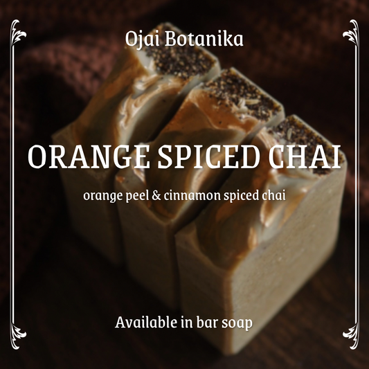 Orange Spiced Chai - Artisan Natural Soap Preorder