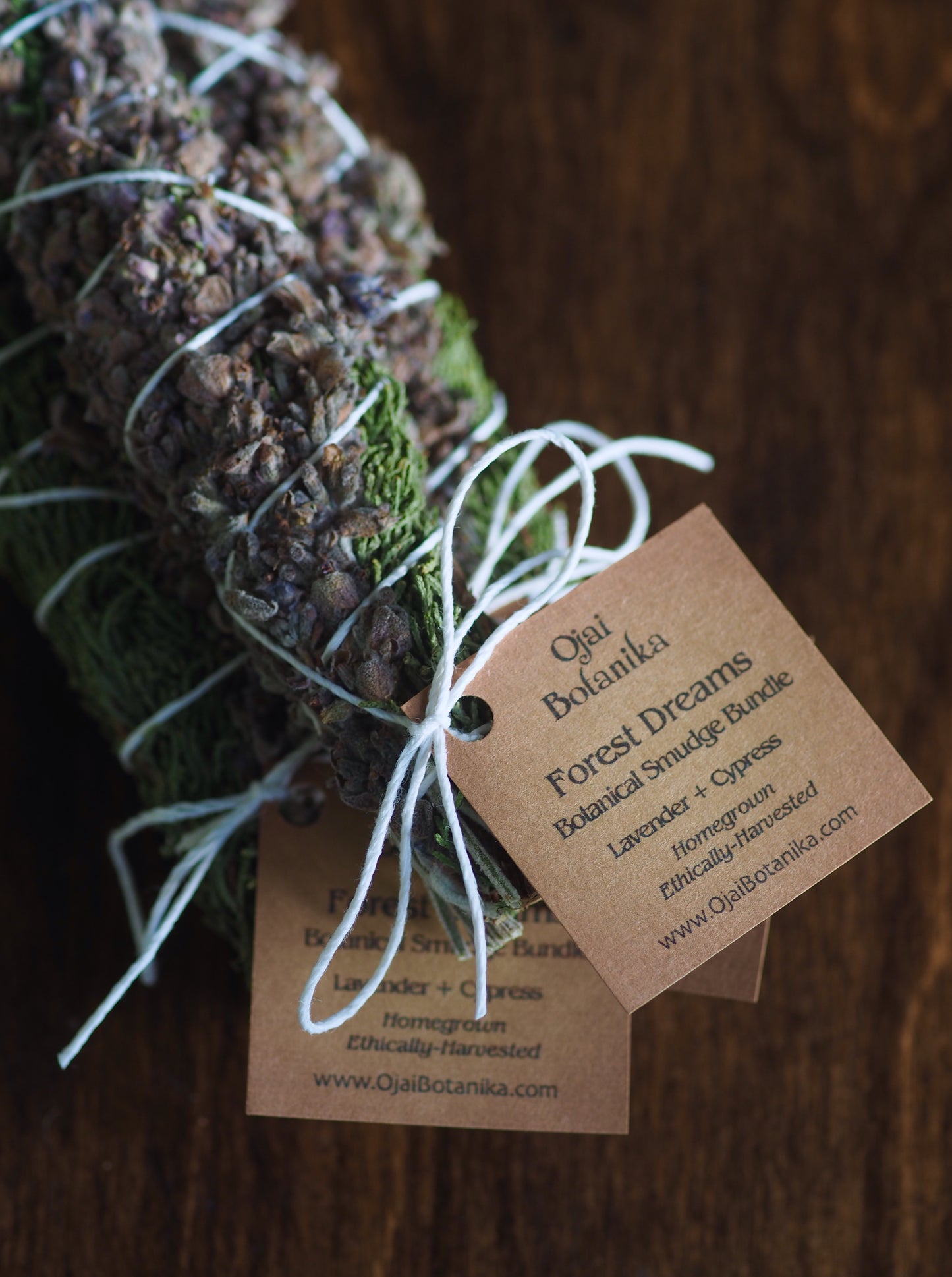 Forest Dreams - Lavender & Cypress - Botanical Smudge Bundles