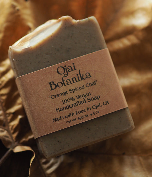 Orange Spiced Chai - Artisan Natural Soap - Fall Limited Edition