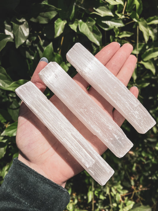 Selenite Wands - Energy Cleansing Crystal