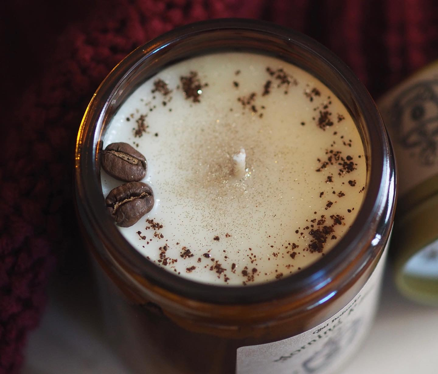 Morning Ritual - Dark Roast Coffee & Sweet Vanilla - Handmade Soy Candle - Limited Edition