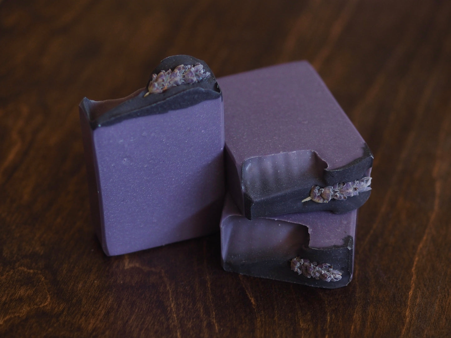 Midnight Lavender - Local Organic Lavender & Dark Patchouli - Handmade Vegan Soap