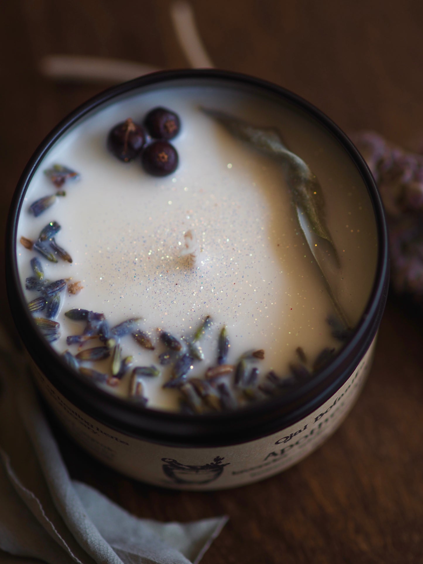 Apothecary - White Sage, Lavender & Juniper - Botanical Soy Candle