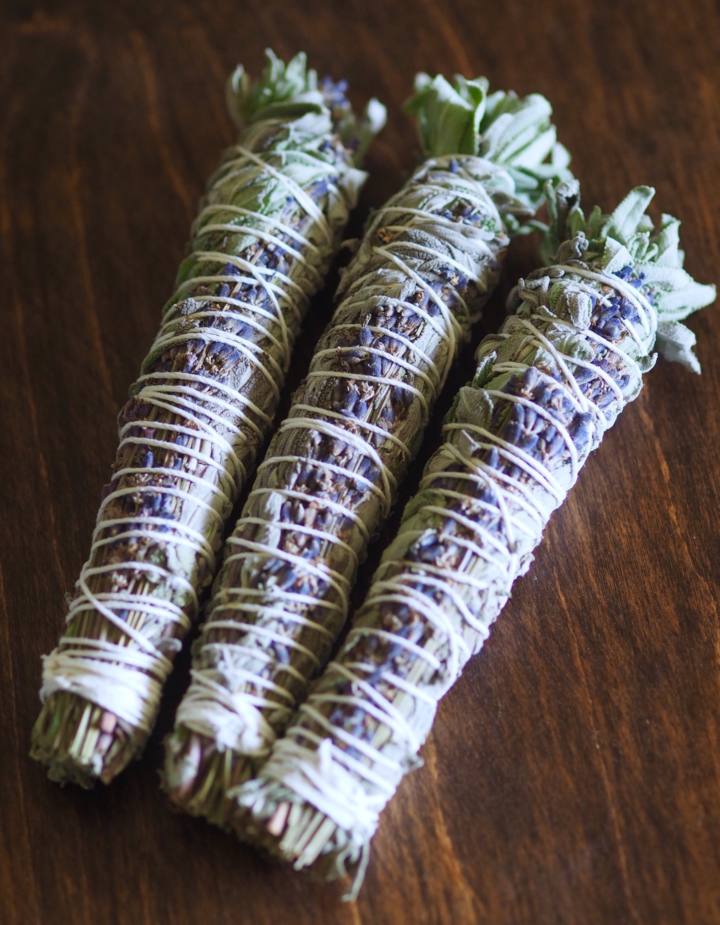 Purple Sage + Lavender - Botanical Smudge Sticks